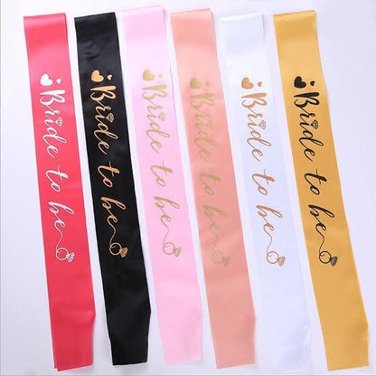 Bride to be Sash