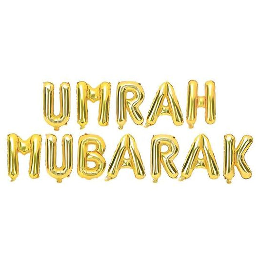 Umrah Mubarak Foil balloon