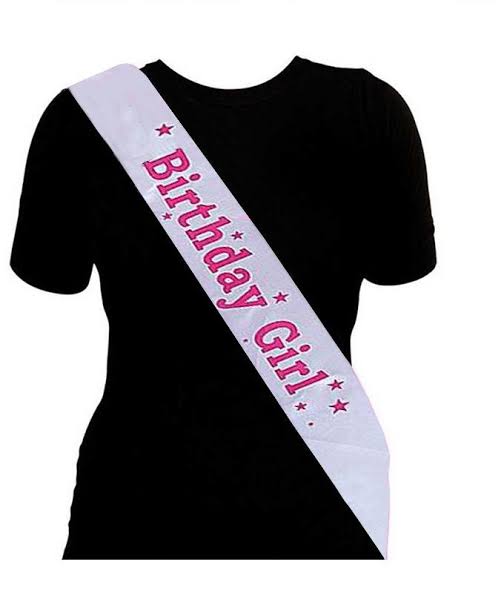 Birthday Girl Sash