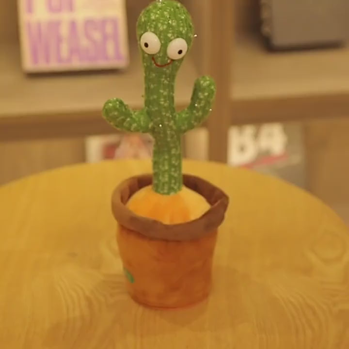 Rechargeable Cactus Talking kids Toy with Voice Recording online