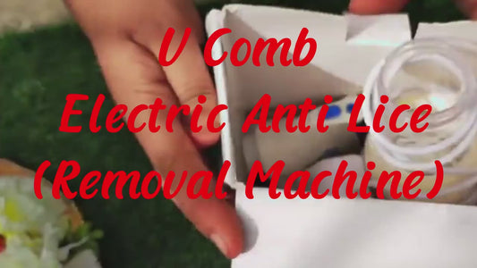 V-Comb Electric Head Anti Lice Removal Machine With Steel Comb