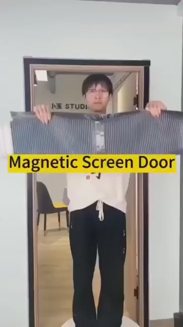 Magic Mesh Hands Free Magnetic Screen Door 
Size : 84 Inch Height X 40 Inch Width