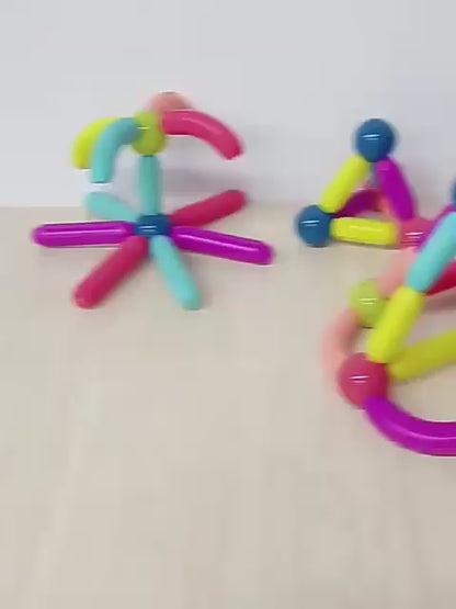 🧲 25pcs Magnetism Set for Kids Brain Development Toy Box