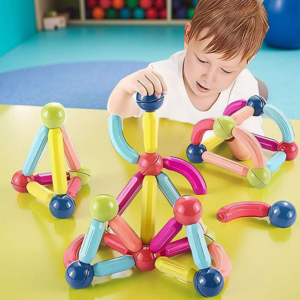 🧲 25pcs Magnetism Set for Kids Brain Development Toy Box
