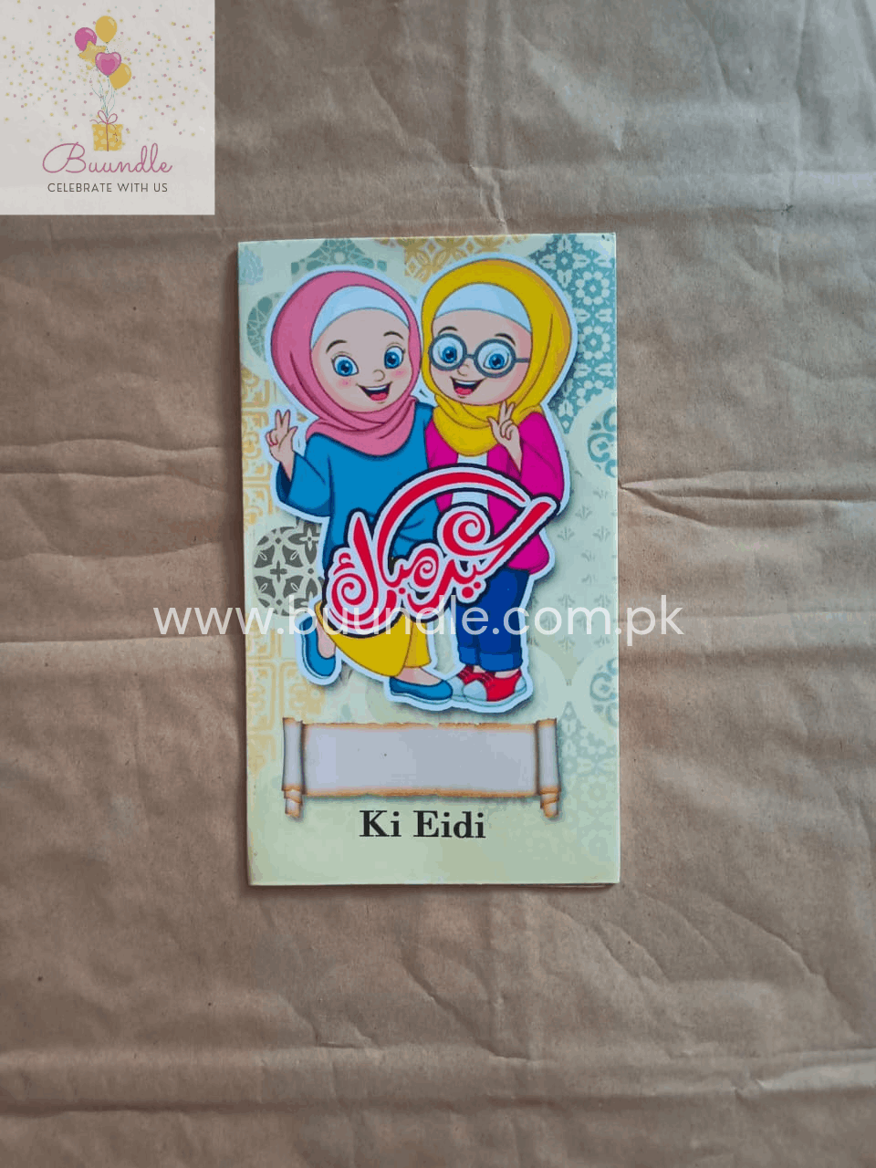 Eidi Envelopes Twin Girls Pack of 10