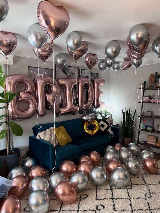 Metallic Bride to be deal