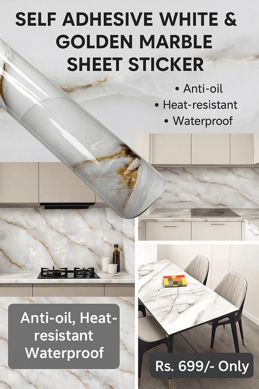 Peel and Stick Marble Sheet Wallpaper – Buundle.com.pk