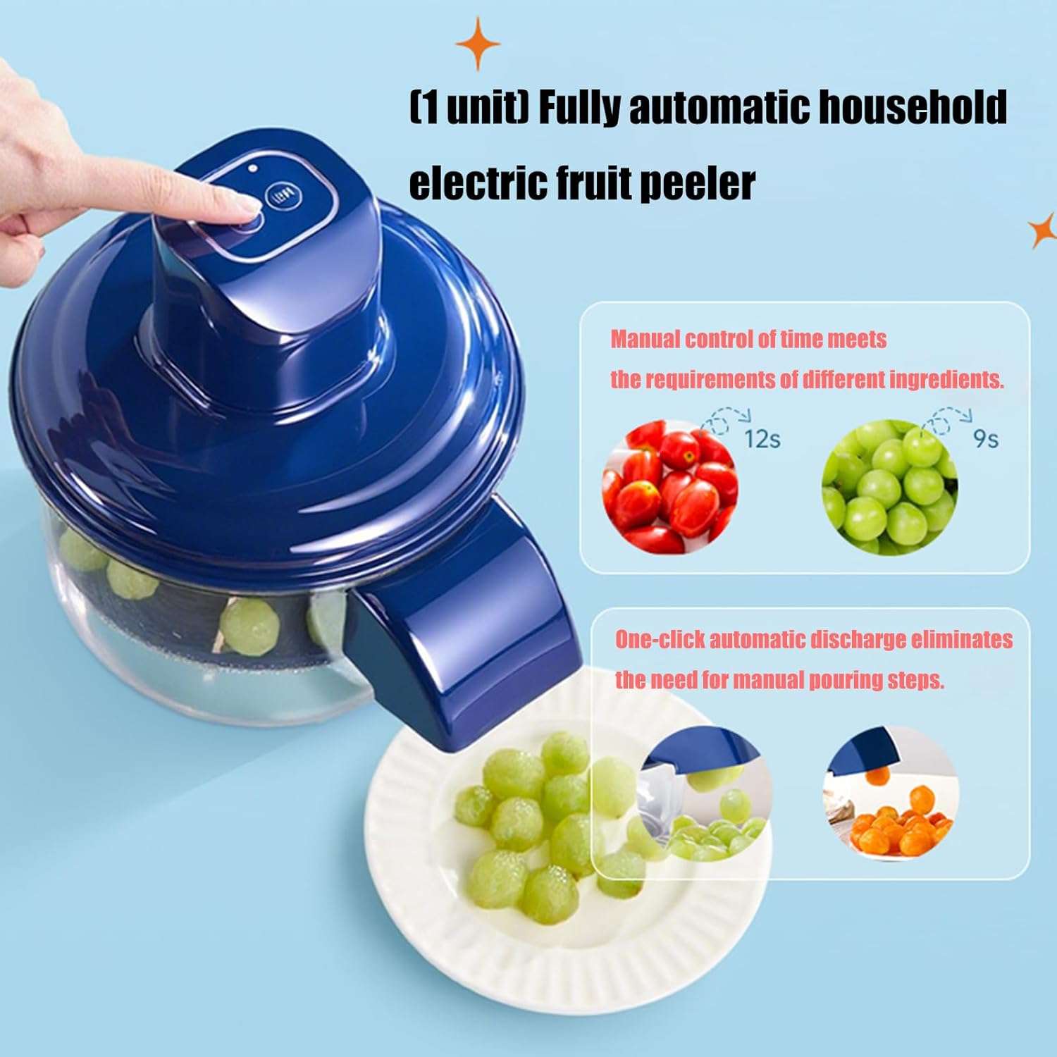 Rechargeable Electric Vegetable & Fruit Peeler - FREE DELIVERY - LIMITED STOCK