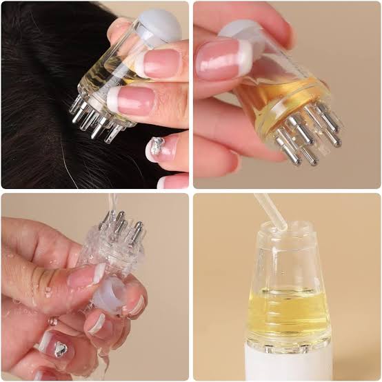 6ml Mini Scalp Portable Hair Oil Applicator – Mess-Free & Precise Scalp Care Applicator