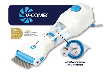 V-Comb Electric Head Anti Lice Removal Machine
