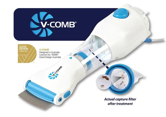 V-Comb Electric Head Anti Lice Removal Machine
