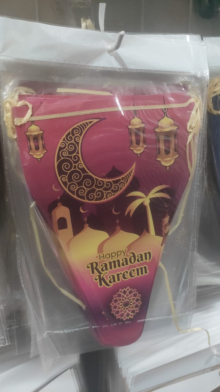 Ramadan Kareem Party Flags Pack of 10 Theme Decoration