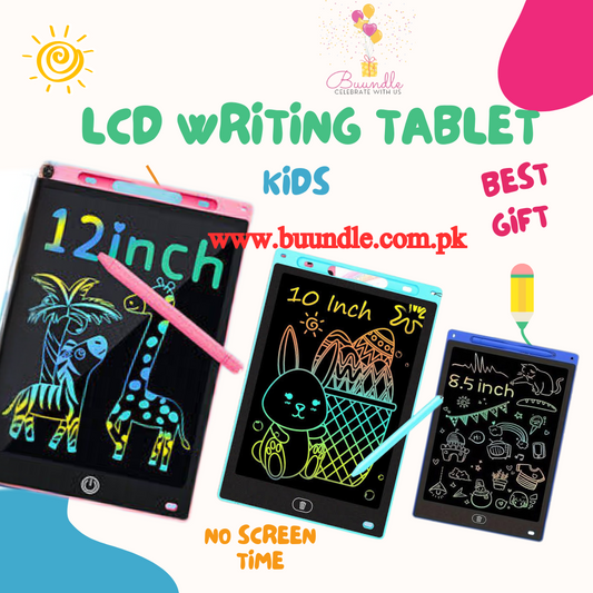 LCD writing tablet for kids - digital drawing pad - erasable writing board best gift