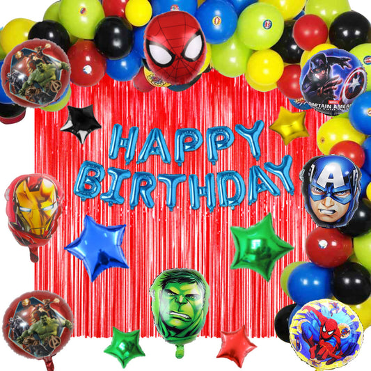 Super hero birthday theme