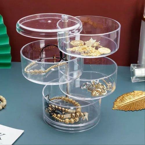3- 4- 5 Layer Acrylic Jewelry Storage Box