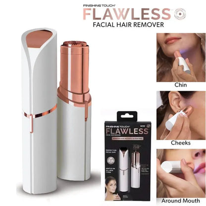 Rechargeable Flawless Hair remover for Women - Gentle, Painless and Long Lasting