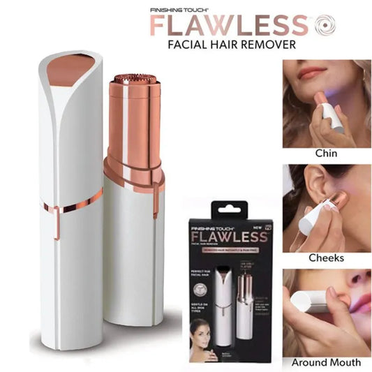 Rechargeable Flawless Hair remover for Women - Gentle, Painless and Long Lasting