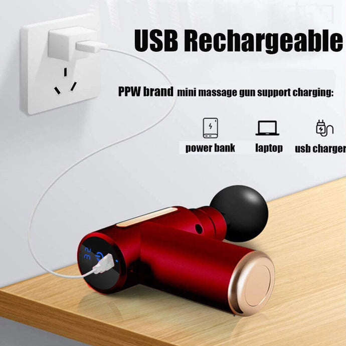 Massage Gun 4 in 1 Multifunctional, Full Body Massage Equipment Set for Deep Tissue Relief & Full Body Relaxation