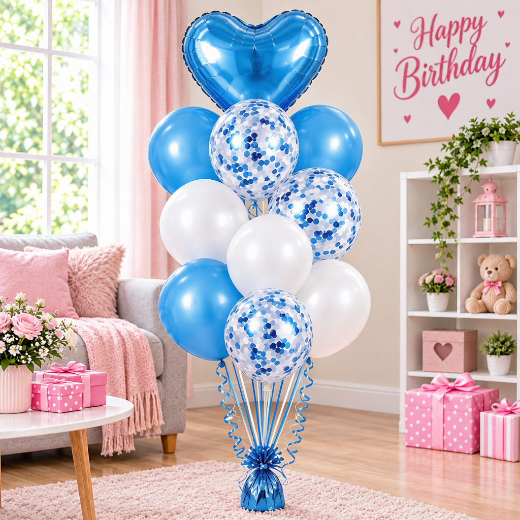 9 Pcs Balloons Set