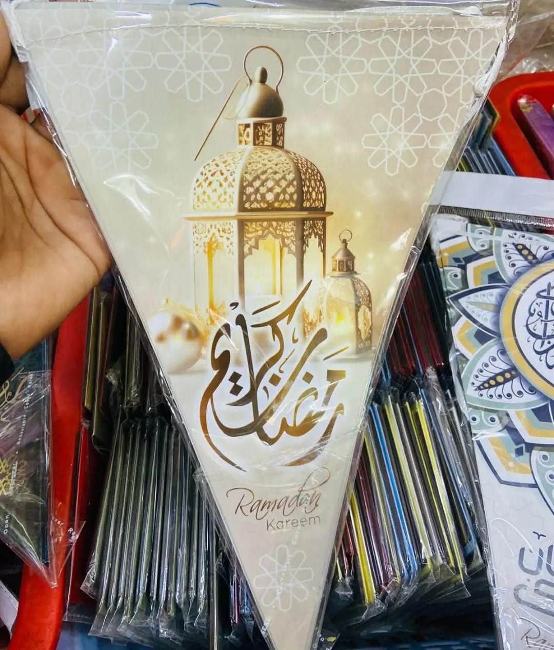 Ramadan Kareem Party Flags Pack of 10 Theme Decoration