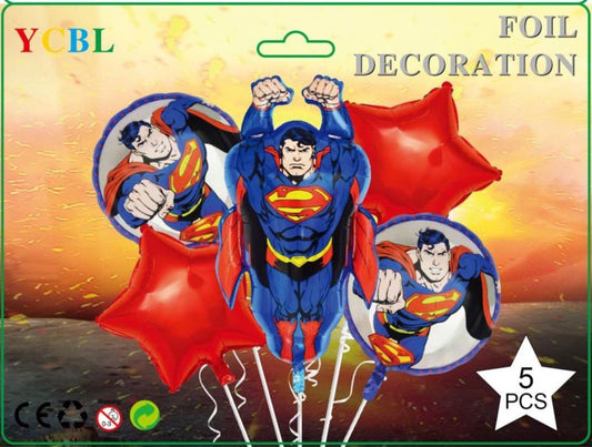 Superman Foil Balloons - Buundle.com.pk