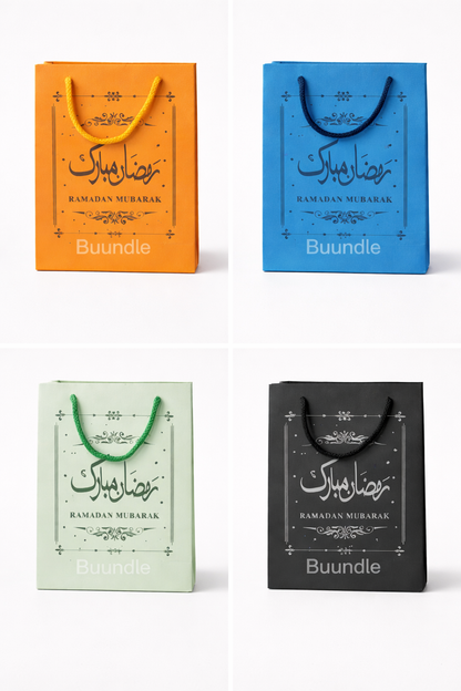 6 pcs/Pack Ramzan Mubarak Giveaway Goodie Bags