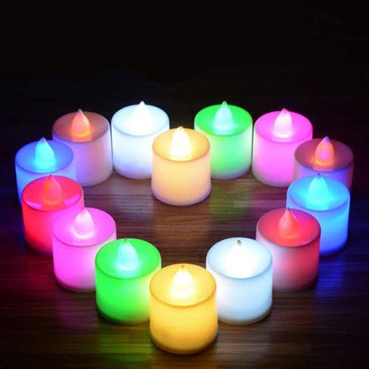 Mini Multicolor LED candles