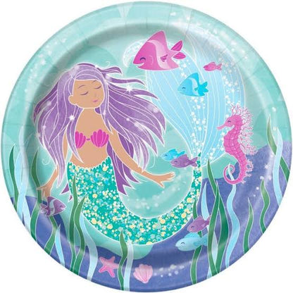 10pc Cartoon Party Paper Plates