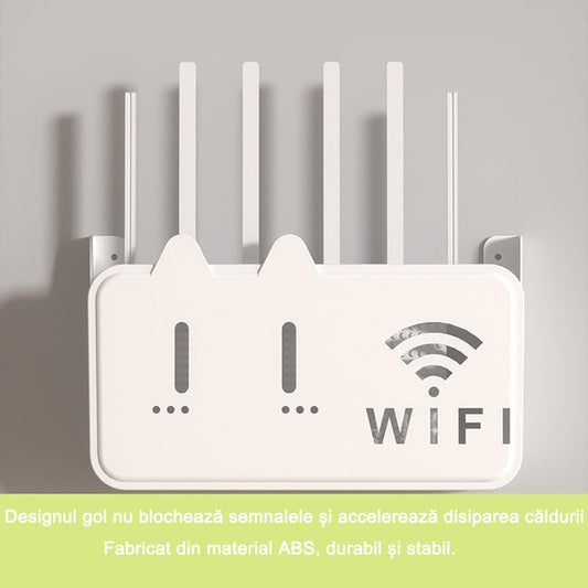 Wall Mounted Wireless Wifi Router Shelf