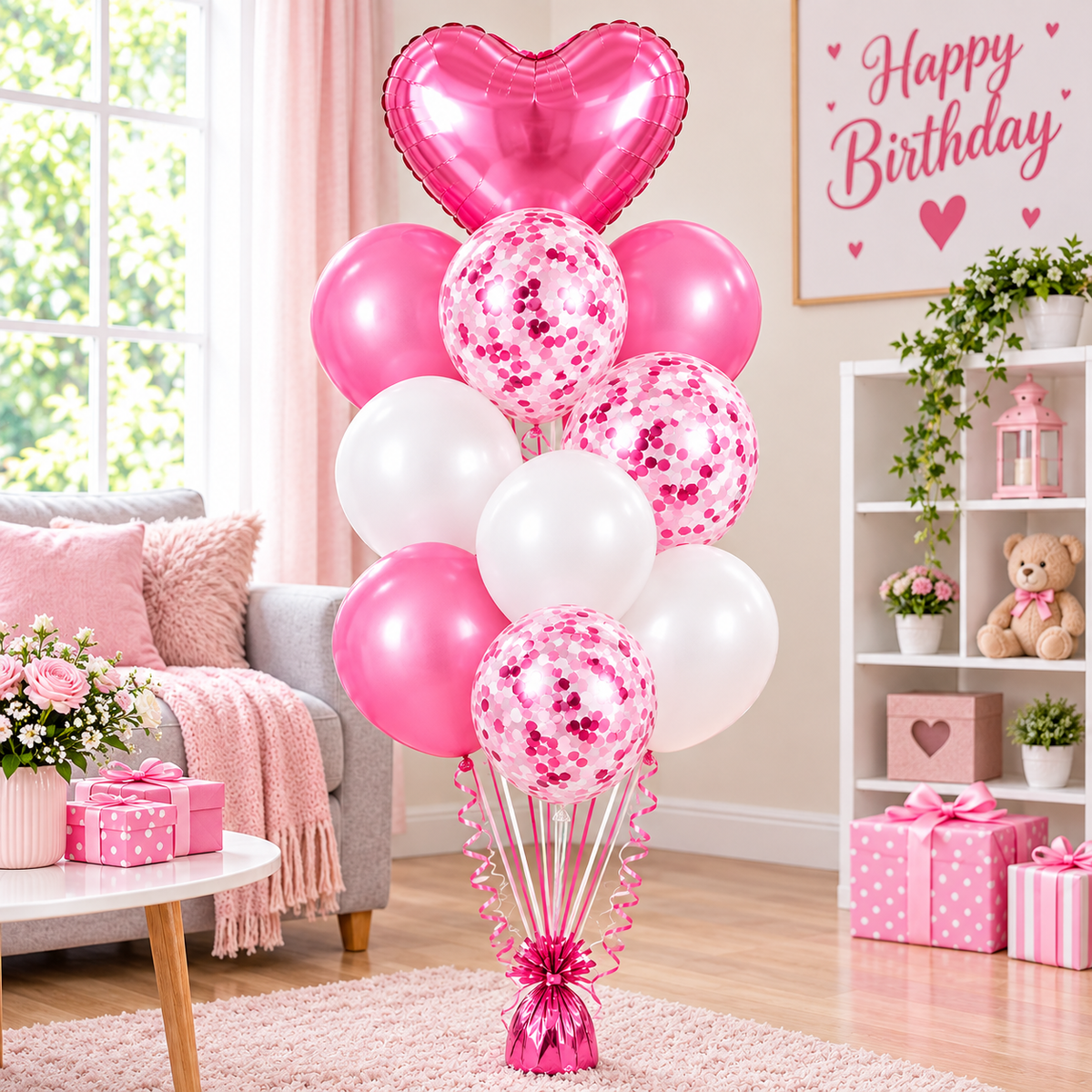 9 Pcs Balloons Set