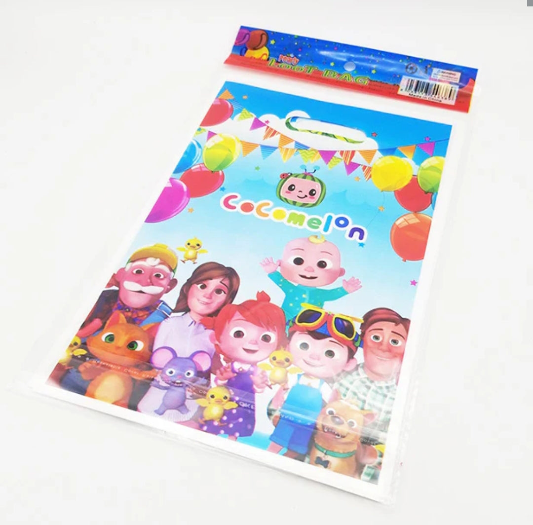 Cartoon theme Gift Favor/ Loot Bags   for Party Supplies