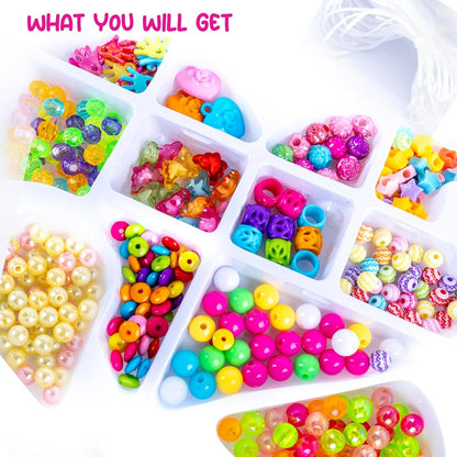 Pop Beads Set for Kids | Bracelet and Necklace Kit for Jewelry Making