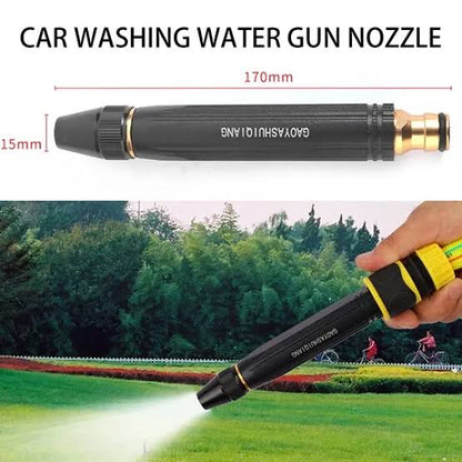 Portable High Pressure Washing Water Gun Nozzle, Adjustable Multifunction