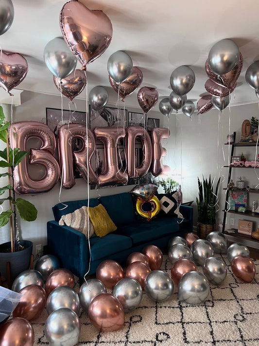 Metallic Bride to be deal